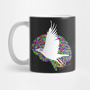 Socio Turmoil and The Dynamic Brain: Crow Mug